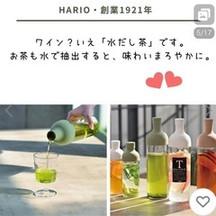 HARIO  ハリオボトルホワイトの画像