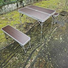 アウトドアテーブルチェアセット