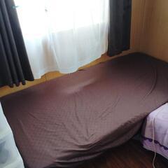 (お話し中)シングルベット＆3つ折りマットのセット