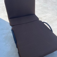 折りたたみベッド　シングルサイズ　リクライニング付の画像