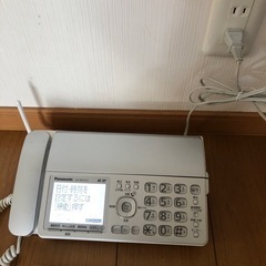パナソニック　電話機　新品インクリボン付き