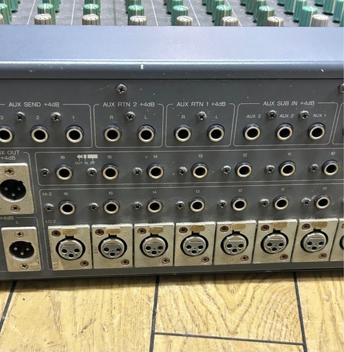 ジャンク扱い》YAMAHAアナログミキサーMC1603 (にっし) 香春口三 ジャンク扱い》YAMAHAアナログミキサーMC1603 (にっし) 香春口三