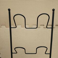 スリッパラック黒の画像