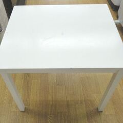 IKEA キッズ机 幅59㎝ ホワイト 学習机 子供用 テーブル 木製 子供部屋 イケア 西岡店の画像