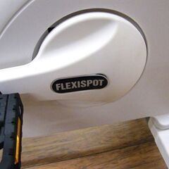 デスクバイク フィットネスバイク FlexiSpot V9 天板付き ホワイト スタンディングデスク エクササイズ 札幌市厚別区 厚別店の画像