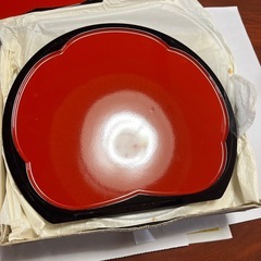 No.96梅形半月両面盆5枚組箱入りの画像