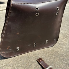 サイドバッグ　バイクの画像