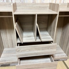 子供　収納　ランドセルラック　2人用の画像