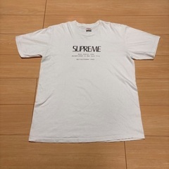 supreme 白　シャツ