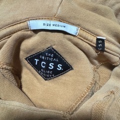 TCSS パーカー カラシ色 THE CRITICAL SLIDE SOCIETYの画像