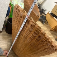 2個セット　アジアン風イスの画像