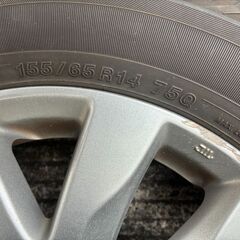 スタッドレスタイヤ　１５５／６５R/14 