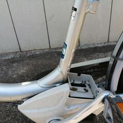 電動アシスト自転車　26インチ　チャイルドシート付き　3段変速　ジャンクの画像