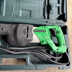 【美品】日立 セーバーソー CR13V2 電動レシプロソー 動作良好 解体・剪定・鉄パイプ切断などに！の画像