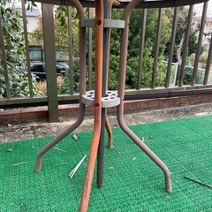 外用テーブルの画像