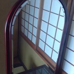 一面鏡ドレッサー　引き出し、椅子付き　の画像