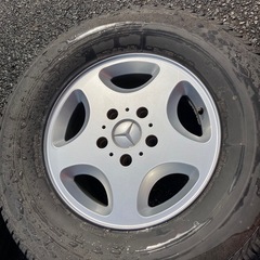 W463 ベンツ　ゲレンデ　Gクラス　純正ホイール　タイヤセットの画像