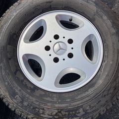 W463 ベンツ　ゲレンデ　Gクラス　純正ホイール　タイヤセットの画像