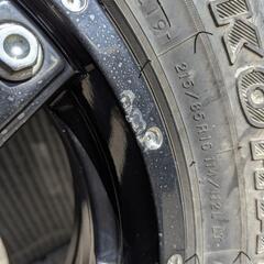 　引取限定！MKW16インチ　ホイールタイヤセット5本の画像