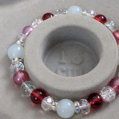 ガラスブレスレット3点セットの画像