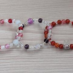 ガラスブレスレット3点セット