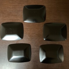 銘久皿　合成漆器　5枚セットの画像