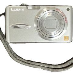 Panasonic パナソニック LUMIX DMC-FX01 コンパクトデジタルカメラ バッテリーパック異常ジャンク品 動作未確認の画像