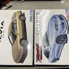 トヨタソアラ、日産シルビアS13プラモ