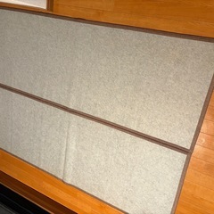 ニトリ　竹ラグ　
120×180の画像