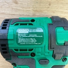 インパクトドライバー　kimo ほぼ新品　バッテリー中古