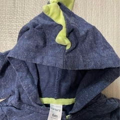 恐竜 ロンパース 2枚セットの画像