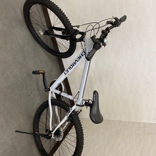 ☆ジモティ割あり☆ 折りたたみ自転車 20インチ ホワイト クリーニング