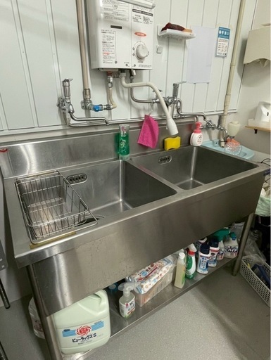 マルゼン2層シンク