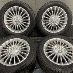 【DUNLOP WM03 185/55R15】スタッドレス【VW...