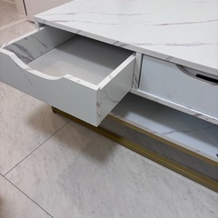 テーブル　大理石　サイドテーブルの画像