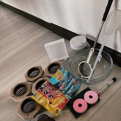メダカ飼育に使っていたグッズセット