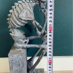 考える骸骨　インテリア雑貨　引き取りに来られる方。の画像