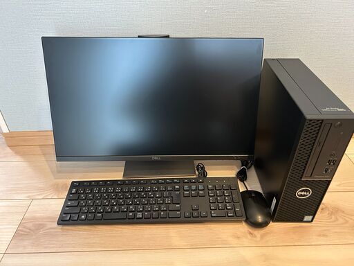 Dell Precision3431 E2224G NVMe512GB+HDD500GB RAM 16GB Quadro Office Win11　23インチ液晶