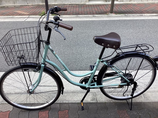 マルイシ26インチ マルイシ 26インチ 6段変速 オートライト レッド