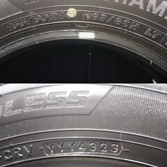 【走行短め】YOKOHAMA ice GUARD iG91 155/80R14 88/86NLT 14インチ スタッドレス 4本 23年製 プロボックス サクシード等　(KTB162)クレジットカード QRコード決済可能の画像