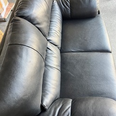 【ご成約】
2P ソファ ビニールレザー【早い者勝ち】　の画像