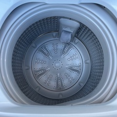 Haier 4.5kg 全自動電気洗濯機 BW-45A 2024年製 ハイアール 洗濯機 ホワイト の画像