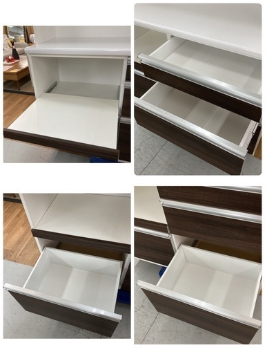 ジモティー限定価格！S745 ⭐ CRAFT KOGA キッチンボード 食器棚 幅119cm USED ジモティー限定価格！S745 ⭐ CRAFT KOGA キッチンボード 食器棚 幅