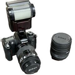 Nikon ニコン U2 AF NIKKOR 35-105mm ズームレンズ SIGMA シグマ ASPHERICAL IF 28-105m Nikon SPEEDLIGHT SB-20 4点セット 動作未確認の画像