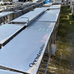 ステンレス作業台、シンク大量入荷してます❗️❗️の画像