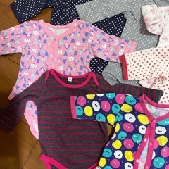 ロンパース60 8点セットの画像