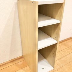 コーナン スリムボックス  隙間収納　ナチュラルホワイト 3段 ☆配送応相談☆の画像
