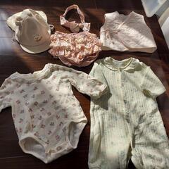 ベビー服(60～70センチ)帽子44センチ　　