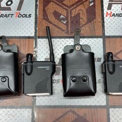 値下げしました！【中古】スタンダード STANDARD HX824 トランシーバー 無線機 バッテリ・充電器付きの画像