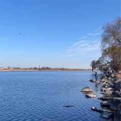多摩川フィッシング🎣 - 友達